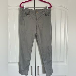 NWOT Lilly Pulitzer Worth Skinny Jean/Pant, sz 14, palm beach grey